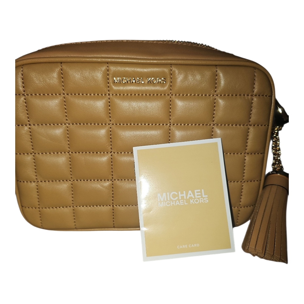 Michael Kors Quilted Leather Crossbody Bag *New
